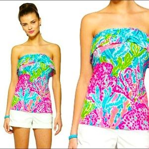 Lilly Pulitzer Wylie Top Let's Cha Cha